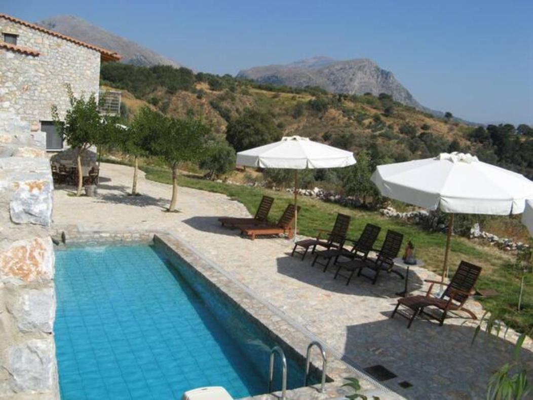 Aoritis Villas Lampini Kültér fotó